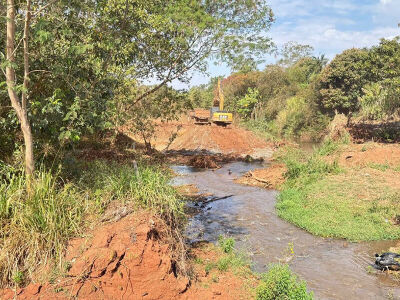 Imagem da notícia Obra de canalização em área protegida leva à investigação sobre possível crime ambiental em Paranaíba